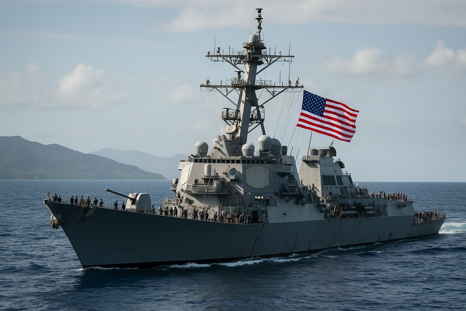 baluartv.com.br | Navios dos EUA na costa da Venezuela: recado à América Latina