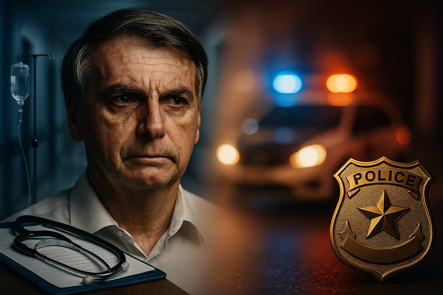 baluartv.com.br | Moraes cobra explicações sobre demora no retorno de Bolsonaro após ida ao hospital