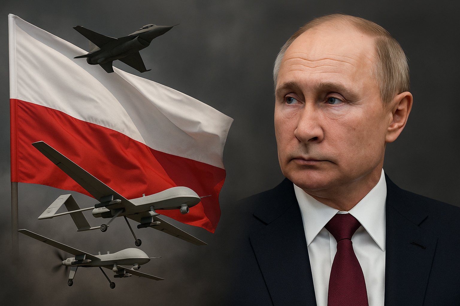 baluartv.com.br | Rússia viola espaço aéreo da Polônia com drones - UE promete defender cada centímetro