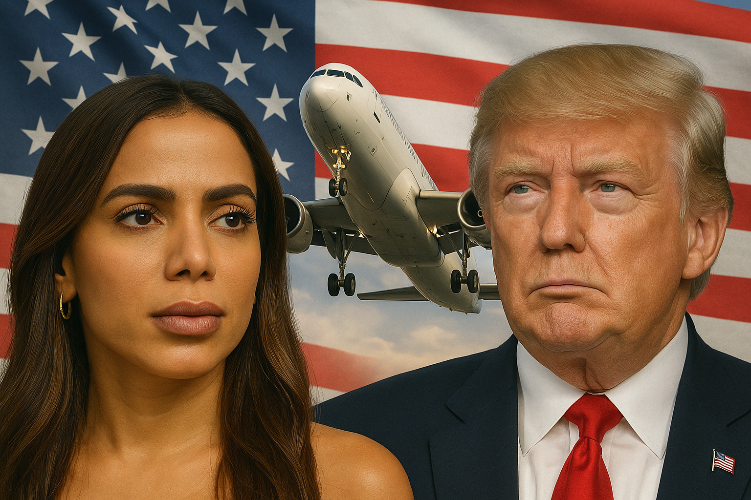 baluartv.com.br | Trump teve influência na saída de Anitta dos EUA? Cantora responde à polêmica
