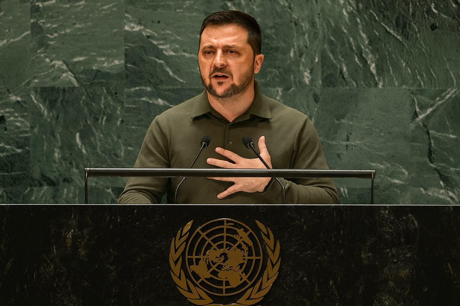 baluartv.com.br | Na ONU, Zelensky afirma que cessar-fogo não avança por recusa da Rússia