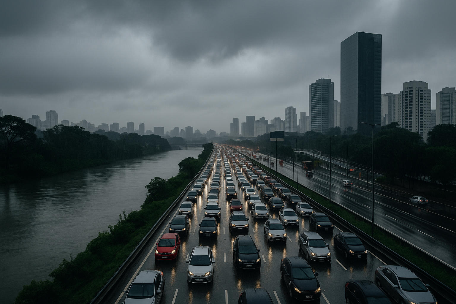 baluartv.com.br | Chuvas deixam São Paulo em alerta: capital enfrenta alagamentos e mais de 70 mil imóveis sem luz