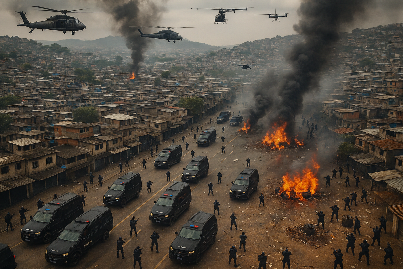baluartv.com.br | Megaoperação no Rio: ação histórica contra o Comando Vermelho mobiliza milhares e deixa dezenas de mortos
