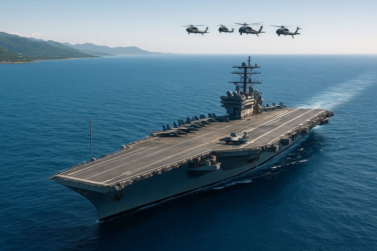 baluartv.com.br | Maior porta-aviões do mundo com reator nuclear é enviado à América Latina