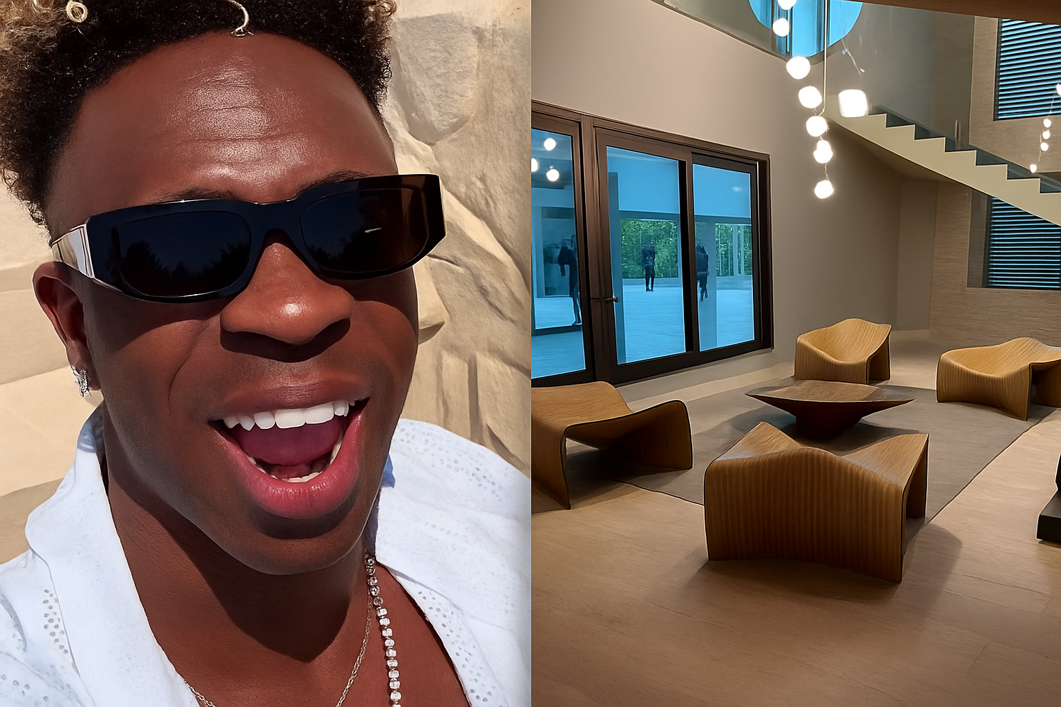 baluartv.com.br | Perigo e pânico: Incêndio atinge mansão de Vini Jr. e danifica parte da residência