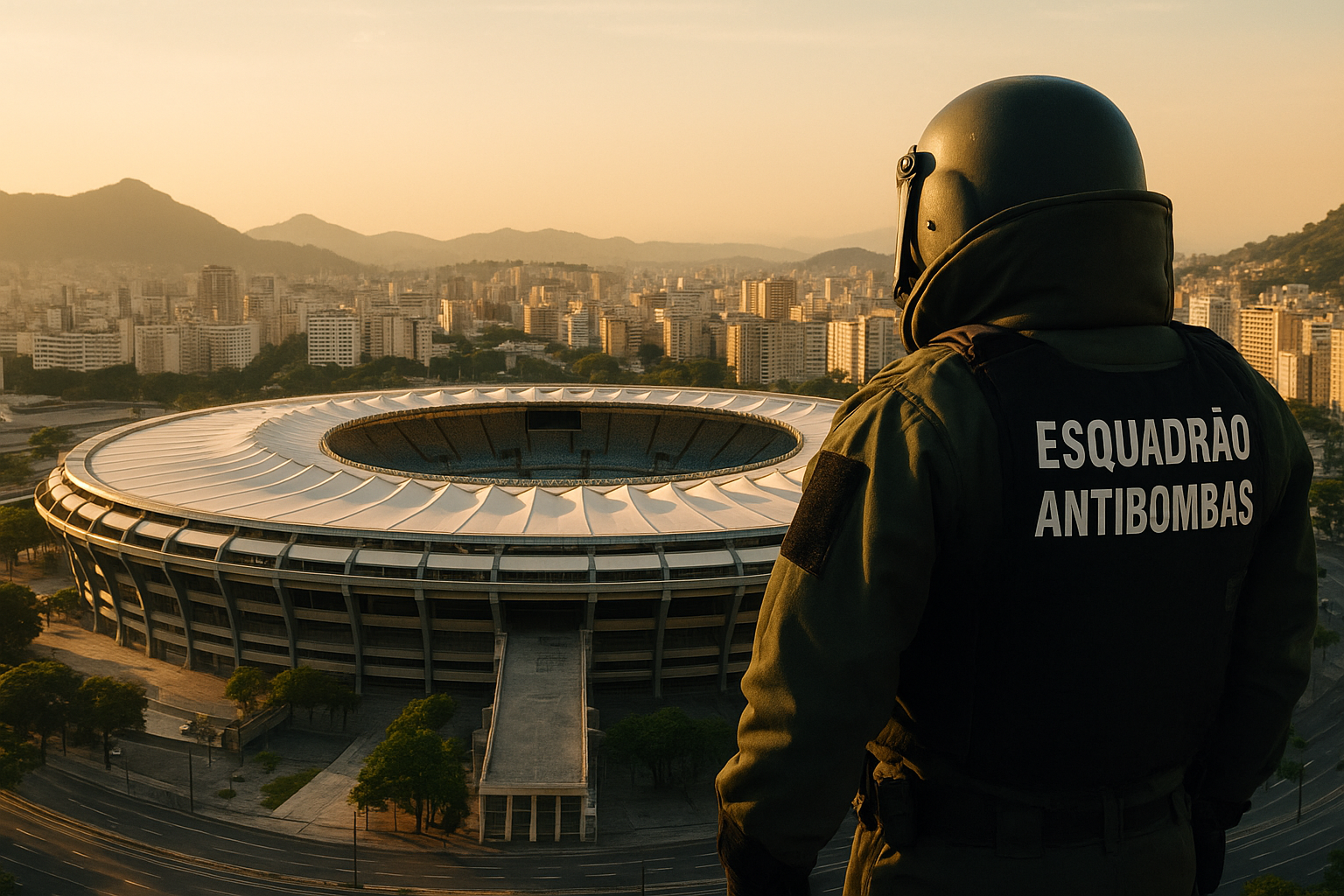 baluartv.com.br | Bomba é encontrada próximo ao Maracanã horas antes de Flamengo x Racing