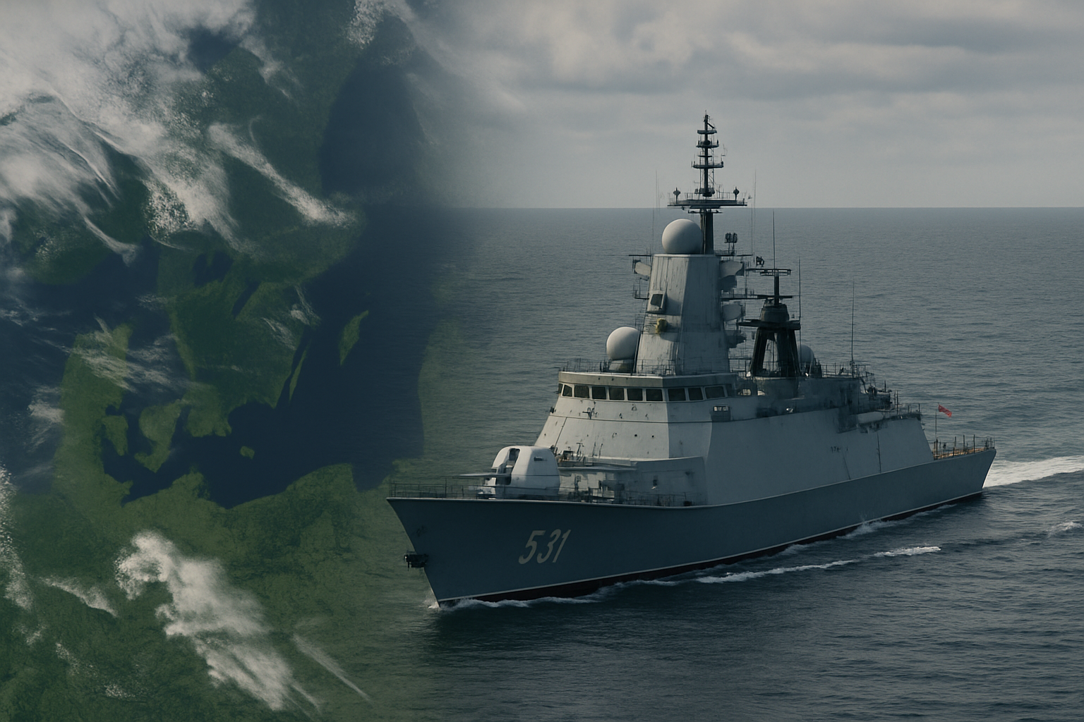 baluartv.com.br | Dinamarca denuncia manobras arriscadas de navios russos no Mar Báltico e as considera como 