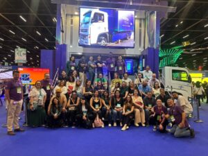 Empreendedores da região de Barretos durante a 14ª edição da Feira do Empreendedor do Sebrae-SP, realizada no São Paulo Expo.