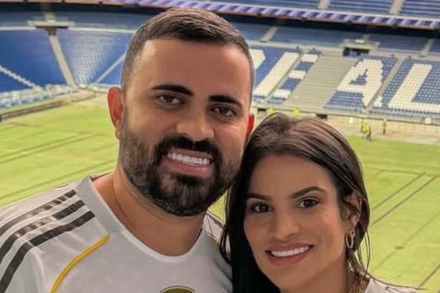 baluartv.com.br | Roninho e Malu visitam estádio do Real Madrid com camisas “Zé Felipe” e “Boiadeira”
