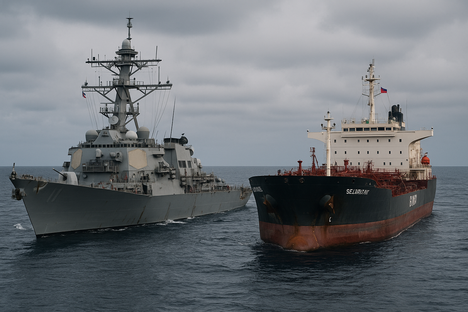 baluartv.com.br | Confronto marítimo: navio russo recua após interceptação dos Estados Unidos no mar do Caribe