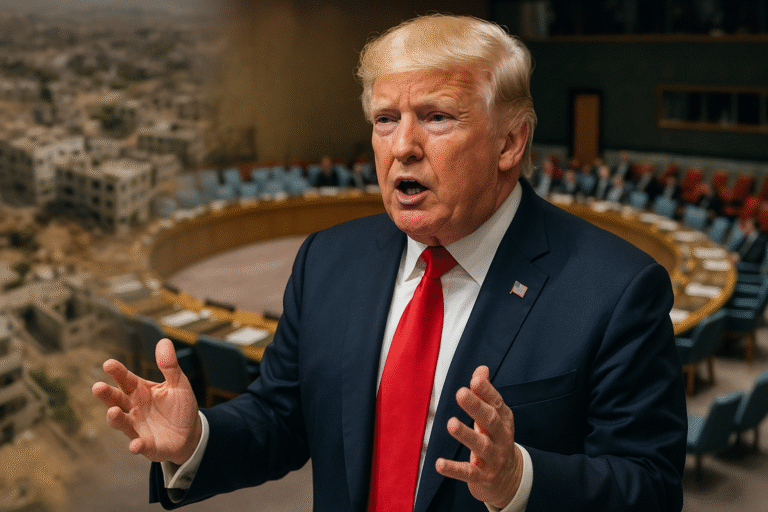 baluartv.com.br | Plano de Trump para Gaza é aprovado pelo Conselho de Segurança da ONU