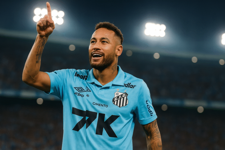baluartv.com.br | Neymar faz hat-trick, Santos vence Juventude e respira no Brasileirão