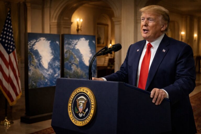 baluartv.com.br | Trump eleva o discurso sobre a Groenlândia e afirma que “chegou a hora”