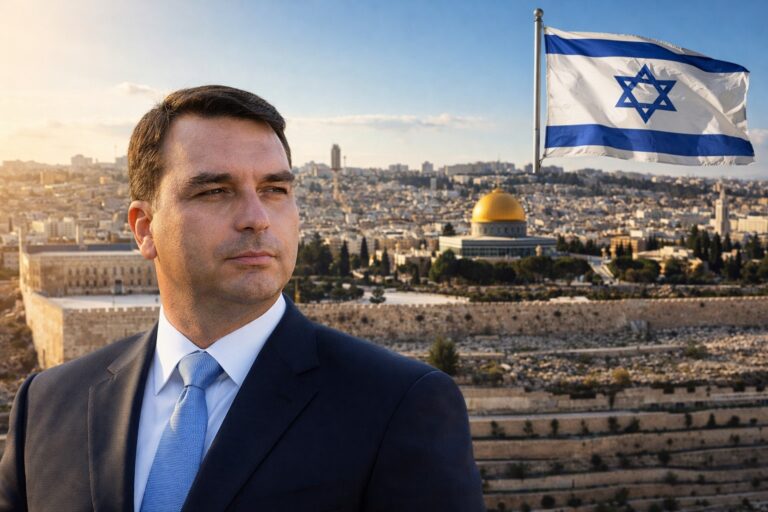 baluartv.com.br | Flávio Bolsonaro participará de conferência contra o antissemitismo em Israel