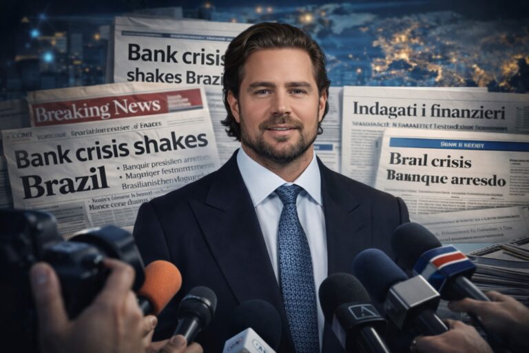 baluartv.com.br | Prisão de Daniel Vorcaro repercute na imprensa internacional após crise envolvendo banco Master