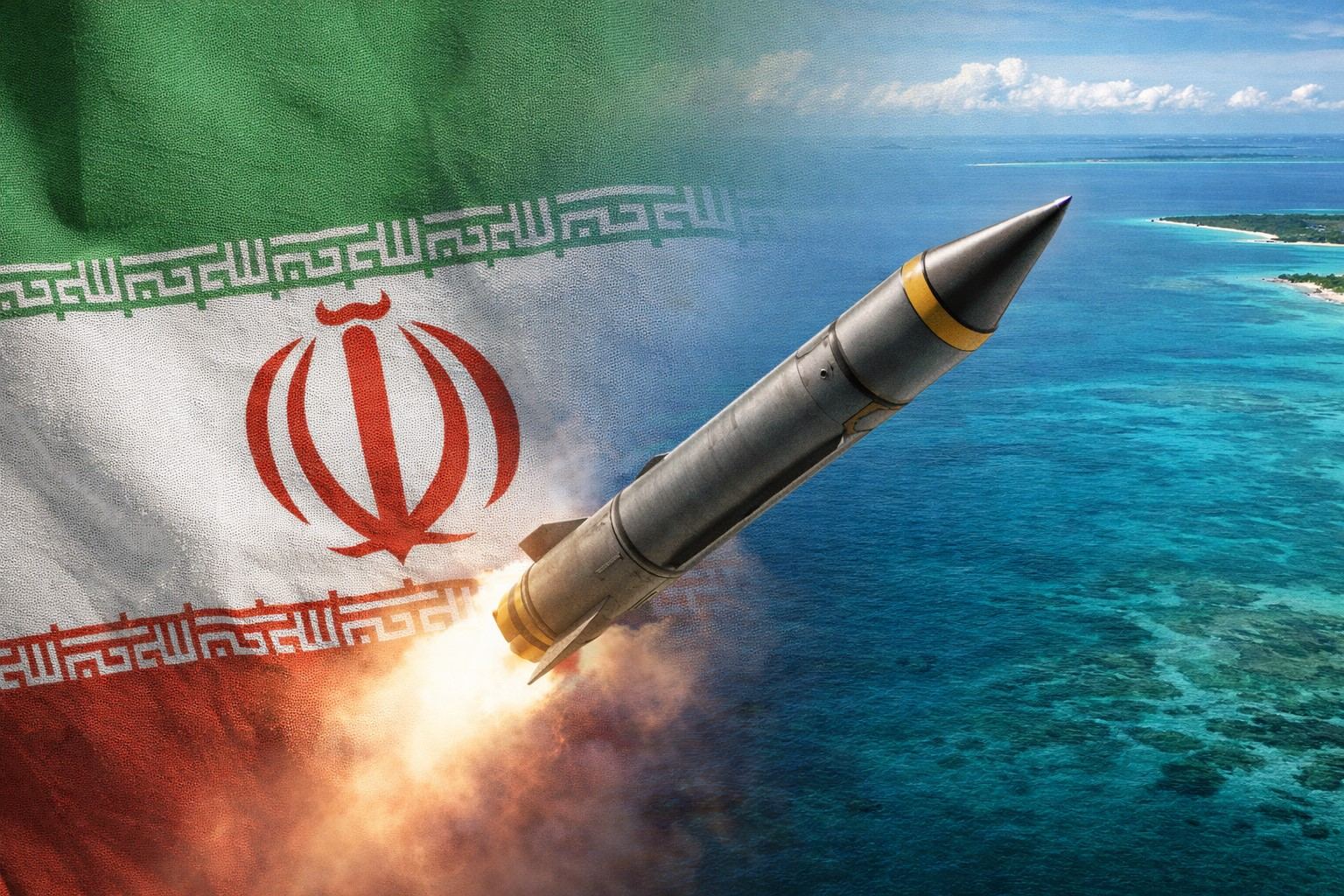 baluartv.com.br|Irã ataca base no Oceano Índico e amplia alerta sobre alcance de seu arsenal militar