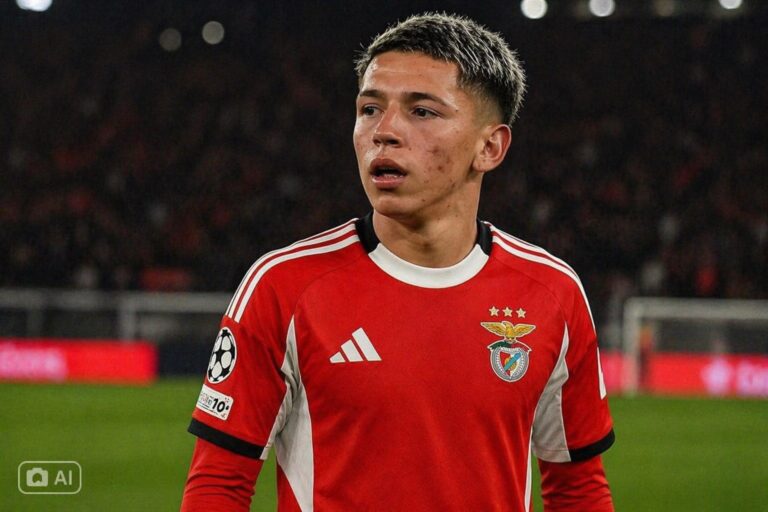 baluartv.com.br | Uefa suspende Prestianni por seis jogos após episódio de racismo contra Vinícius Júnior