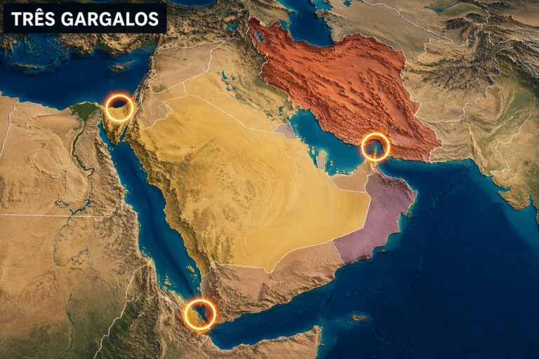 baluartv.com.br | Irã amplia pressão no Mar Vermelho e eleva risco sobre rotas que concentram um terço do petróleo global