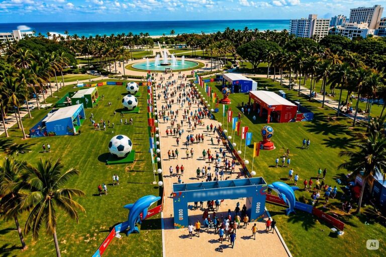 baluartv.com.br | Copa do Mundo 2026: Miami terá festival gratuito com telões e programação cultural para até 30 mil pessoas