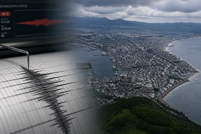 baluartv.com.br | Terremoto de magnitude 7,5 atinge o Japão e gera alerta de tsunami no norte do país