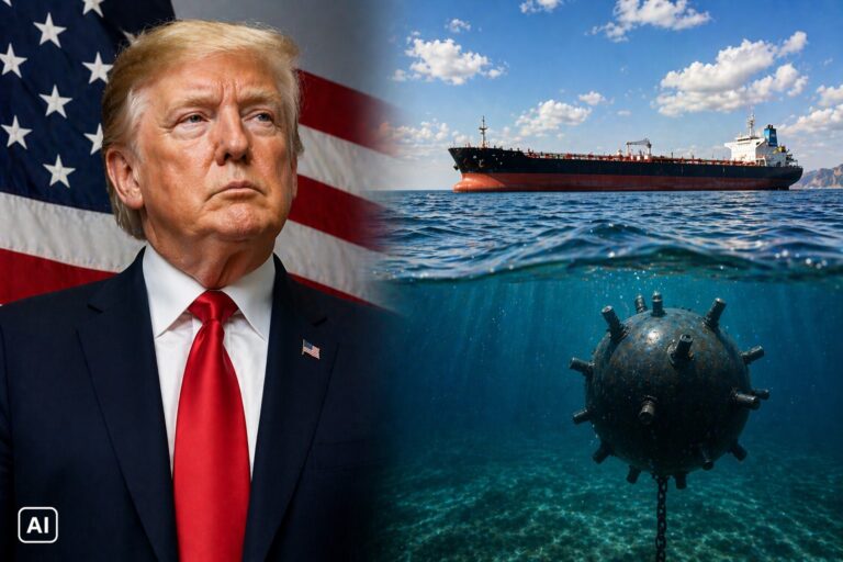 baluartv.com.br | Trump ordena neutralização de embarcações que instalem minas no Estreito de Ormuz
