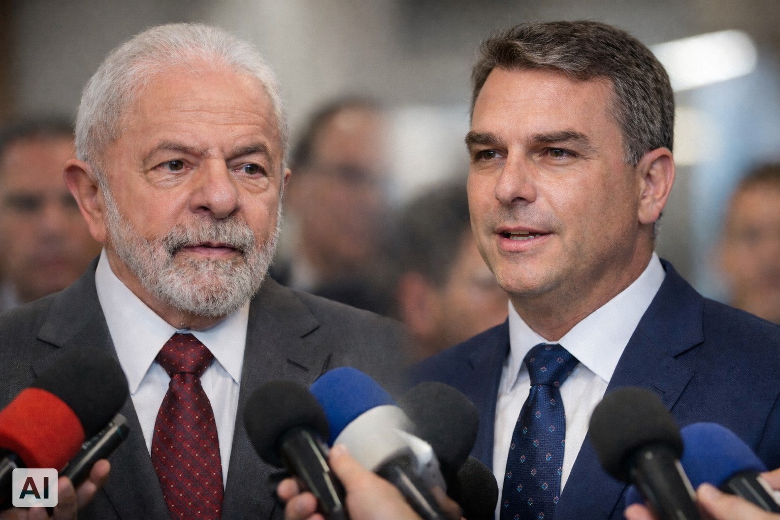baluartv.com.br|Pesquisa Futura/Apex indica Flávio Bolsonaro à frente de Lula no segundo turno: 48% a 42,6%