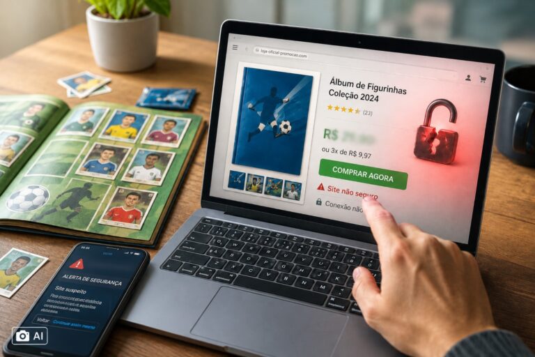 baluartv.com.br | Golpes com álbuns de figurinhas da Copa somam mais de 160 sites falsos
