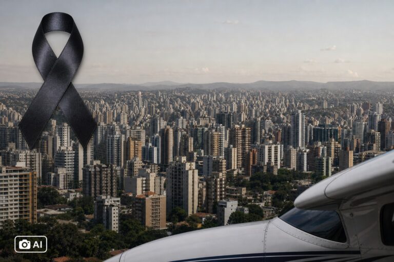 baluartv.com.br | Bombeiros confirmam duas mortes após queda de avião em Belo Horizonte