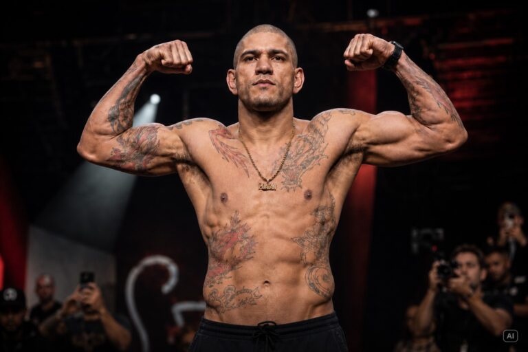 baluartv.com.br | Alex Poatan aparece com 117 kg antes de disputa histórica no UFC Casa Branca