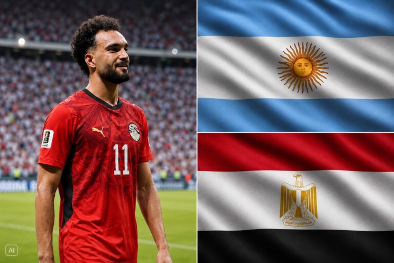 baluartv.com.br | Gol anulado do Egito contra a Argentina gera polêmica na Copa e internet reage