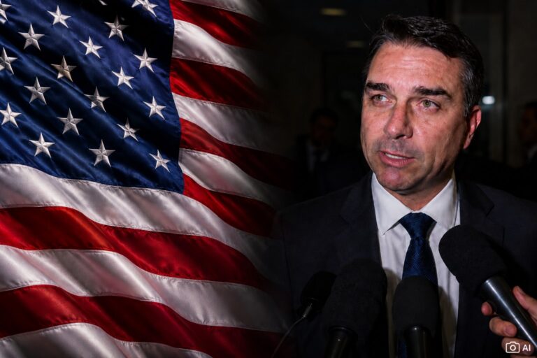 baluartv.com.br | Flávio Bolsonaro terá voz em audiência nos EUA sobre tarifa de 25% contra produtos brasileiros