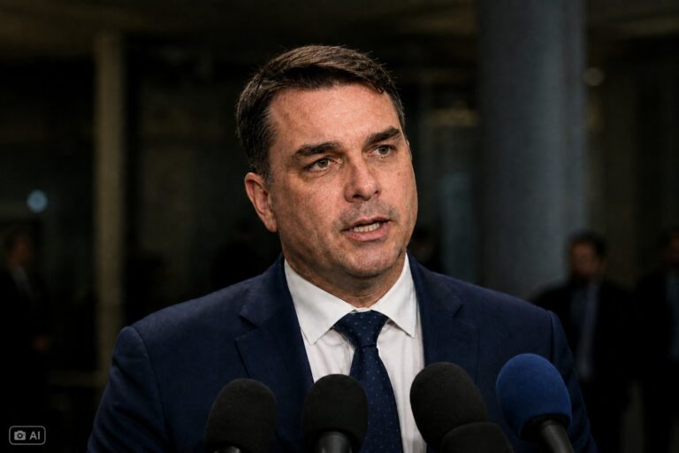baluartv.com.br | Flávio Bolsonaro reage a filiação contestada ao Missão após impasse no registro de candidatura