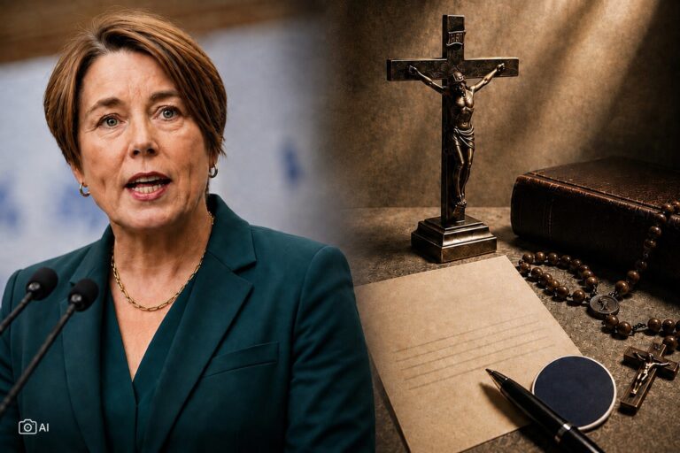 baluartv.com.br | Grupo católico pede excomunhão de Maura Healey após mudança na lei do aborto em Massachusetts
