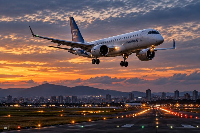 baluartv.com.br | Instabilidade global de GPS atinge jatos Embraer E2 e provoca atrasos e cancelamentos de voos