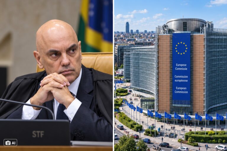 baluartv.com.br | Caso Moraes ganha repercussão na Europa: parlamentares pedem à UE avaliação de sanções contra o ministro