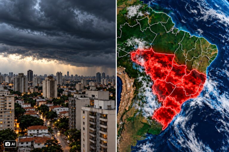 baluartv.com.br | Domingo de eleição terá risco de temporais e alagamentos em várias regiões do Brasil