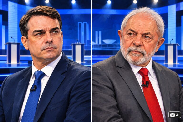 baluartv.com.br | Flávio Bolsonaro confirma debate com Lula na Band e diz que negativa anterior foi estratégia